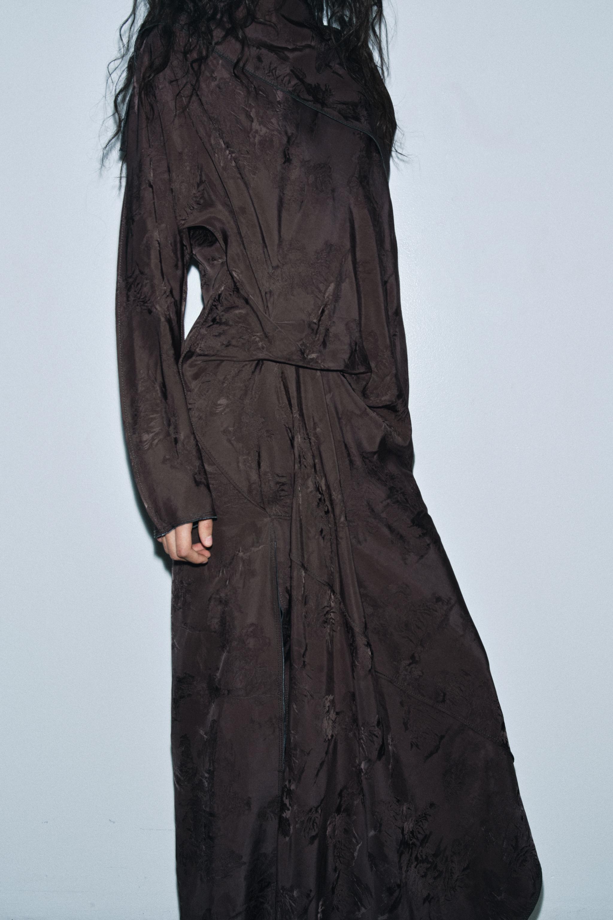 ZW COLLECTION JACQUARD BANDANA DRESS